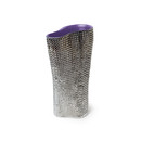 Cardboard Vase Platinum and violet Skitsch