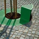 mmcité sinus Tree guard Outdoor benches Street furnishings Urban planters