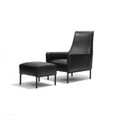 Linteloo Romeo and Giulia armchair/footstool Armchairs / Sofas / Poufs Lounge / Waiting area Waiting / Reception furniture