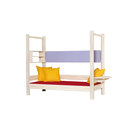 De Breuyn 100B as a Four-Poster Habitación juvenil Muebles de dormitorio / camas