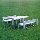 Feld Bench And Table Gastronomía / Hostelería Mesa y banco Mesas de comedor / consola Mesas y bancos Restaurante: mesa y banco Sillas / Taburetes / Bancos