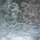 Conglomerate Blacksmith | Metallic Crinkled Paneles murales Vidrio