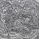 Toulemonde Bochart Dragoon Noir et blanc Moquette / Tappeti