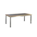 Manutti Lugano rectangular dining table Tables de jardin