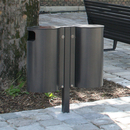 BURRI Public Bin Corbeilles Mobilier urbain