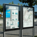 BURRI City Lights - Display Cabinets Advertising / Information systems Street furnishings