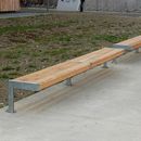 BURRI Modern Bench without backrest Outdoor benches Street furnishings