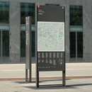 BURRI Fussgänger Wegleitsystem Leitsysteme Leitsysteme / Beschriftungen Stadtmöblierung