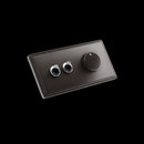 Fontini 1950 double switch | Dimmer Installations électriques Interrupteurs Variateurs