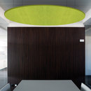 BuzziSpace BuzziLand Flat Ceiling panels Outdoor chairs Room acoustics