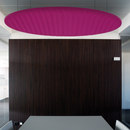 BuzziSpace BuzziLand 3D Ceiling panels Outdoor chairs Room acoustics