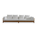Minotti Alison Iroko Sofa Lounge: sofás Muebles lounge / para salas de espera Sillones / Sofás / Pufs Sofás