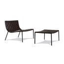 Minotti Klasen Armchair I Pouf Fauteuils Fauteuils / Sofas / Poufs
