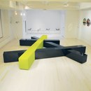 Gallery R'Pure Mikado Lounge: Sitzbänke Loungebereich / Wartebereich