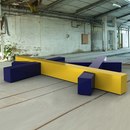 Gallery R'Pure Mikado Aussensitzbänke Lounge: Sitzbänke Loungebereich / Wartebereich