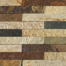 Porcelanosa Anticato Brick Lhasa Shanan Neepal Mosaïques murales Pierre naturelle