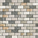 Porcelanosa Anticato Brick Lhasa Shanan Burma Mosaïques murales Pierre naturelle