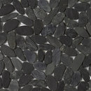 Porcelanosa Anticato Lake Stone Negro Mosaïques murales Pierre naturelle