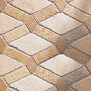 Porcelanosa Anticato Saqqara Moka Albero Mosaïques murales Pierre naturelle