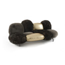 edra Cipria Attila Armchairs / Sofas / Poufs Living room: Sofas