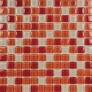 Porcelanosa Glacier Mix Rojos 2-3x2-3 Mosaici per pareti Sistemi facciata / Sistemi di rivestimento Vetro