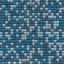 Porcelanosa Iglu Mix Azules Façades / Systèmes de revêtement Matériau: Verre Mosaïques murales