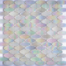 Porcelanosa Polynesian Oval Facade systems / Cladding systems Material: Glass Wall mosaics