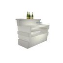 PEDRALI Tetris Luce Bar: Comptoirs de bar Comptoirs bar de jardin Gastronomie / Cantine