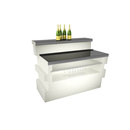 PEDRALI Tetris Luce Bar: Comptoirs de bar Comptoirs bar de jardin Gastronomie / Cantine