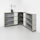 Plan W Tius 14 corner grigio doors Archiviazione Mobili