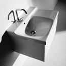 Kerasan Buddy Washbasin 60 + wall-mounted cabinet 60