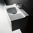 Kerasan Buddy Washbasin 80 + wall-mounted cabinet 80