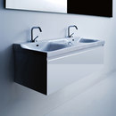 Kerasan Buddy Washbasin 100 + wall-mounted cabinet 100