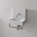 Cento Fountain style washbasin + towel holder Kerasan