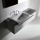 Kerasan Inka Washbasin 60 + cabinet 120 Piani Ceramica Arte 1 Lavabos Mobilier salle de bain