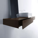 Kerasan Units Wengè wall hung furniture 140 with 2 drawers Mobilier salle de bain