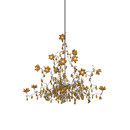 Jewel Chandelier pendant light 15-amber HARCO LOOR
