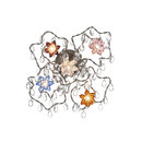 HARCO LOOR Jewel applique 5-multicolor-with-transparent Luminaires muraux Lustres / Chandeliers