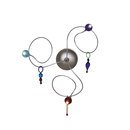 HARCO LOOR Strawberry wall lamp 3-multicolor Lampade a parete