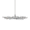 Tiara oval pendant light 12-transparent HARCO LOOR