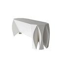 VIAL NOOK bench white Chairs / Stools / Benches Dining room: Benches Living room: Benches Outdoor benches Restaurant: Seating systems Waiting / Reception furniture Waiting: Benches