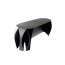 VIAL NOOK bench black Chairs / Stools / Benches Dining room: Benches Living room: Benches Outdoor benches Restaurant: Seating systems Waiting / Reception furniture Waiting: Benches