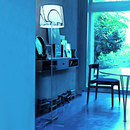 A.V. Mazzega White & Black - floor lamp Luminaires sur pied