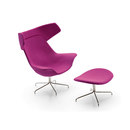 Oyster easy chair/footstool OFFECCT