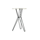 Tio Circular Bar Table Marble Massproductions