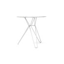 Tio Circular Café Table Marble Massproductions