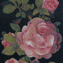 Springrose Nero B mosaic Bisazza