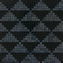 Bisazza Giza Nero mosaic Mosaïques Mosaïques murales Sols en verre Verre Verre: mosaïques