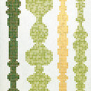 Bisazza Columns Green B mosaic Glass Glass: mosaics Wall mosaics