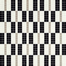Bisazza Alternance Noir & Blanc Mosaic Mosaïques Mosaïques murales Sols en verre Verre Verre: mosaïques